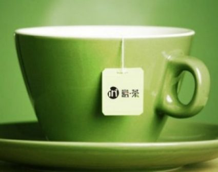 in+意茶LOGO设计