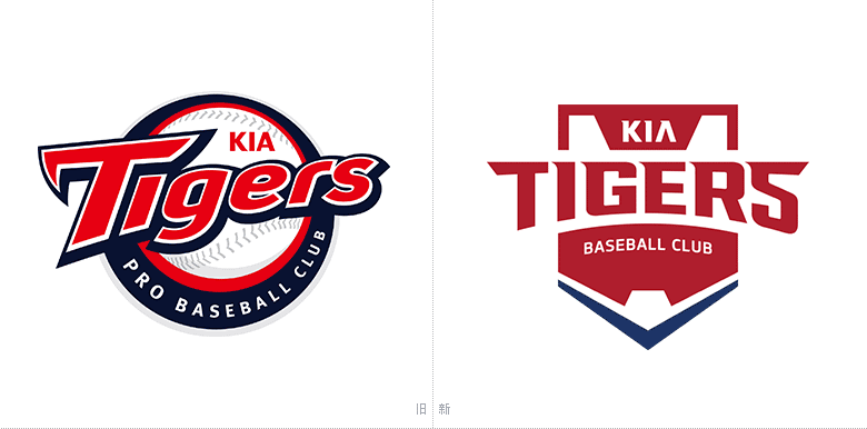 韩国职业棒球队起亚虎Kia Tigers标志