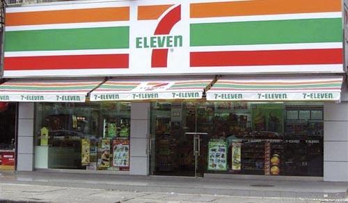 -ELEVEn日本伊藤洋华堂公司所属便利店7-11标志"