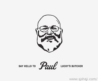 PAUL THE BUTCHER 标志