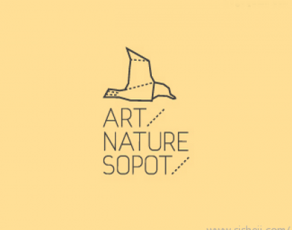 艺术自然索波特标志设计
