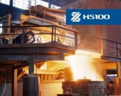 HS100钢材公司logo设计