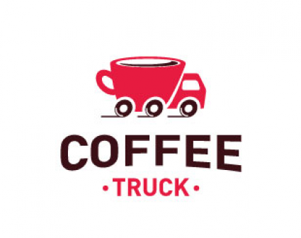 咖啡卡车图标设计