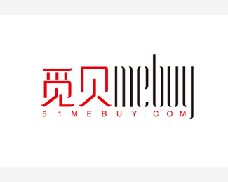 觅贝mebuy 标志设计