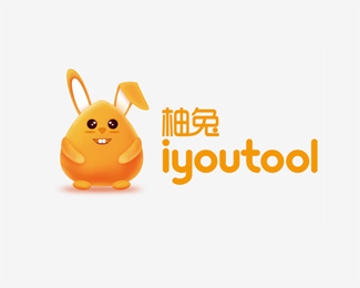 柚兔logo设计