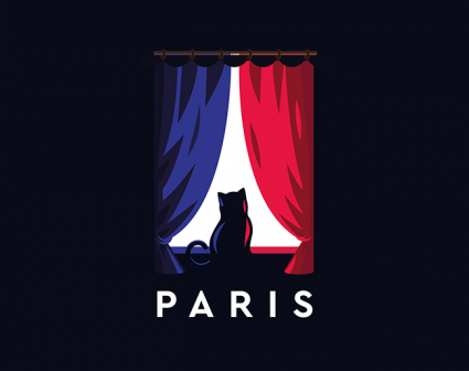 PARIS法国宠物展logo设计