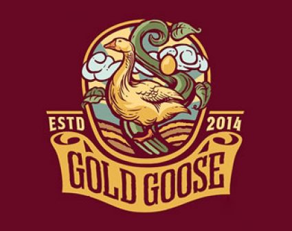 Gold Goose金鹅logo设计