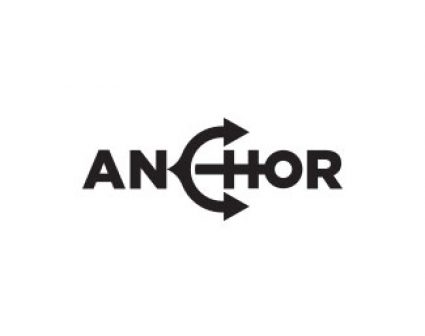 ANEHOR锚字母图形LOGO设计