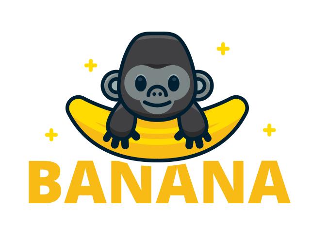 banana标志设计