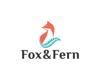 FOX&FERN标志设计