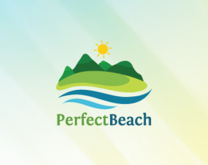 完美海滩logo设计