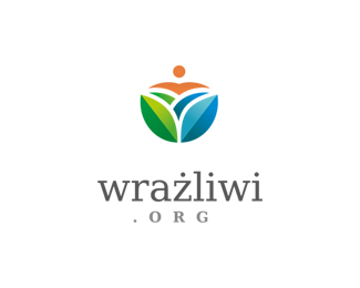 wrazliwi标志设计