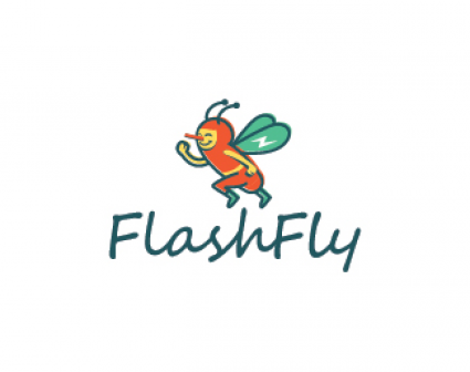 Flashfly 蜜蜂标志设计