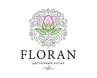 FLORAN标志设计