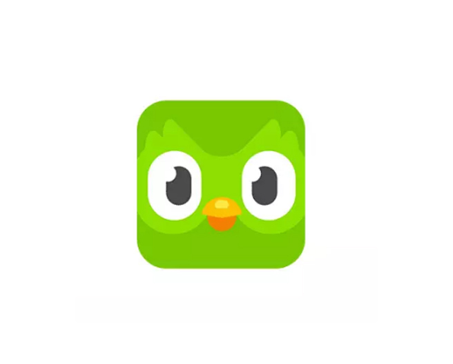 Duolingo在线英语LOGO设计