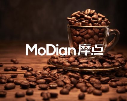 MODIAN摩点咖啡logo设计