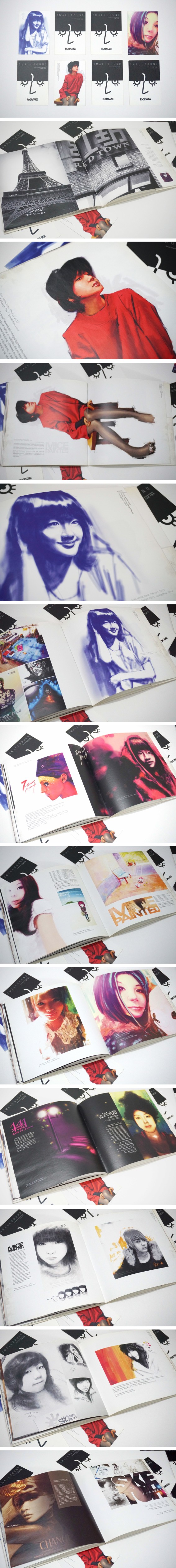 《小束负》个人绘画作品集画册设计2012