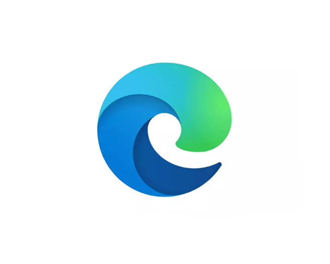 微软EDGE浏览器logo设计