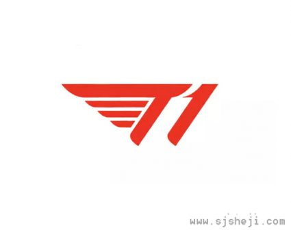 职业电子竞技俱乐部T1 LOGO