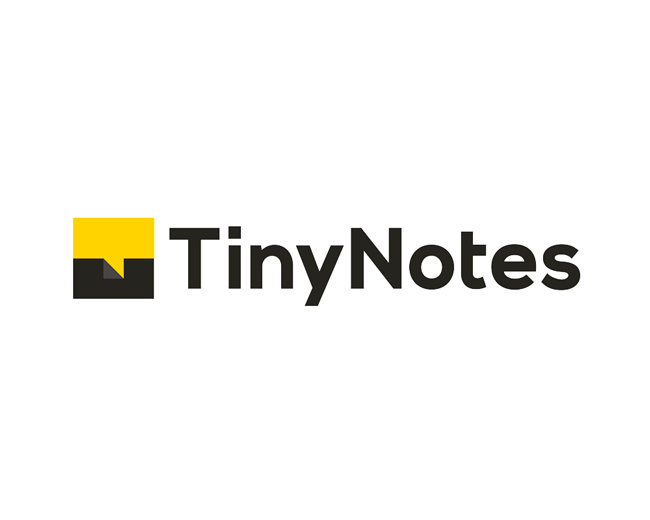 TINY NOTES标志设计