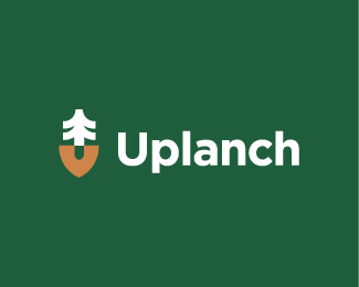 Uplanch标志设计