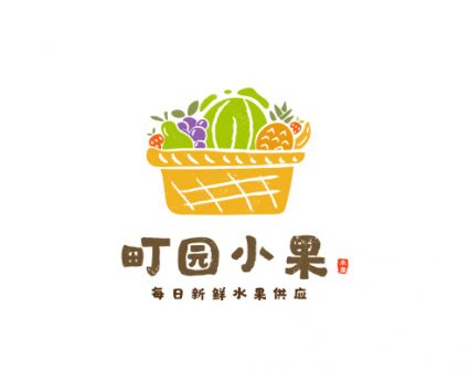 町园小果LOGO设计