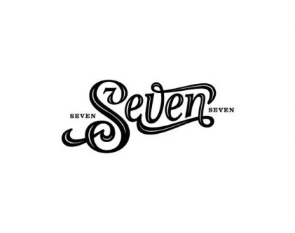 SEVEN logo设计