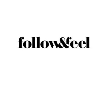 follow&feel 标志设计