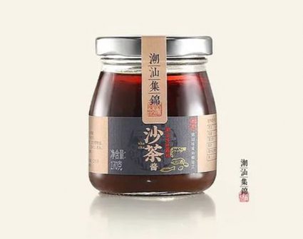 潮汕集锦牛肉火锅蘸料沙茶酱蒜头油辣椒酱料鱼露